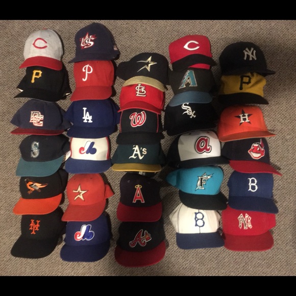 MLB New Era caps. 4 for $60. All for $350 - Picture 1 of 2